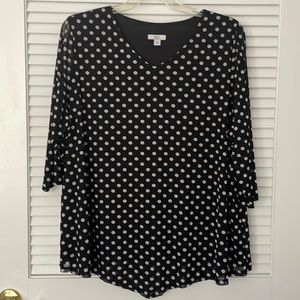 Croft & Barrow Top Size 2X